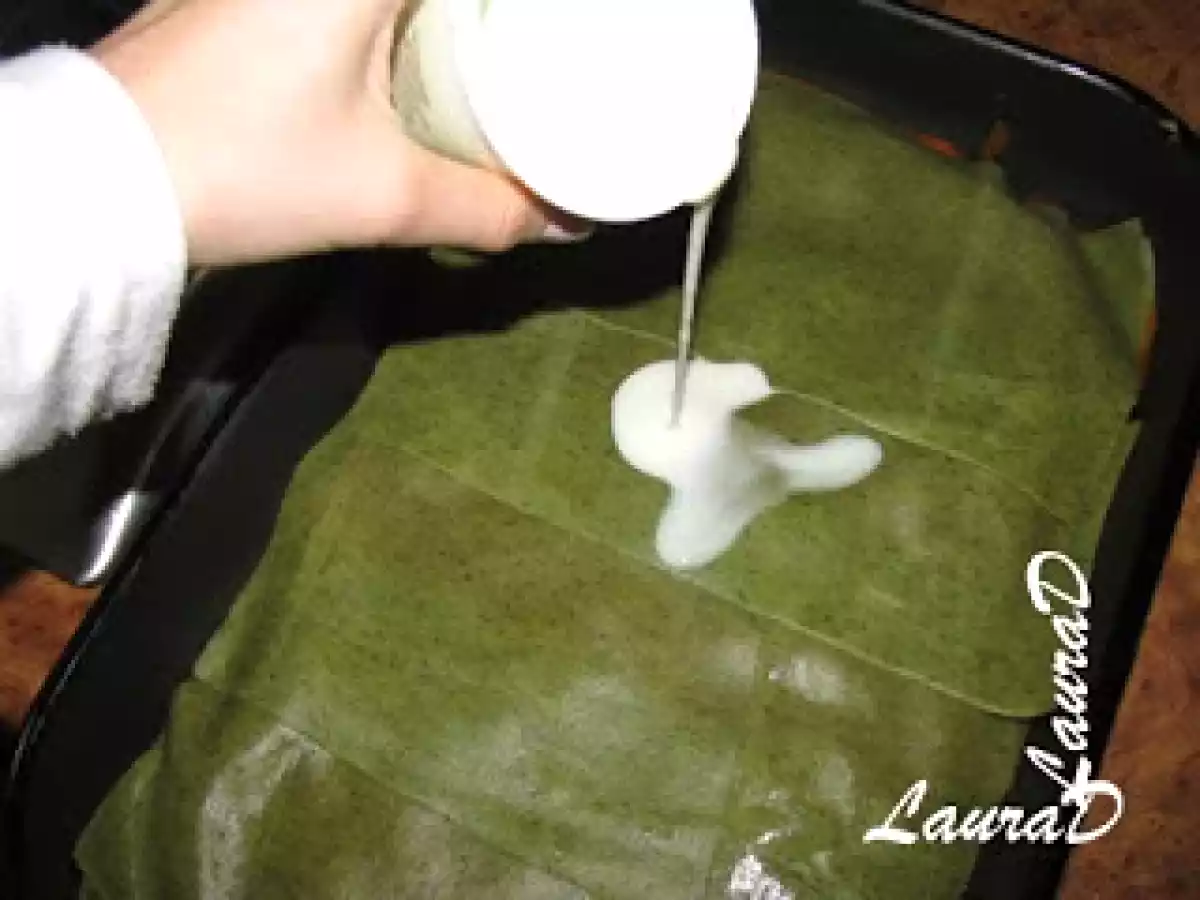 Lasagna cu legume, pasta de rosii si zacusca cu vinete - poza 3