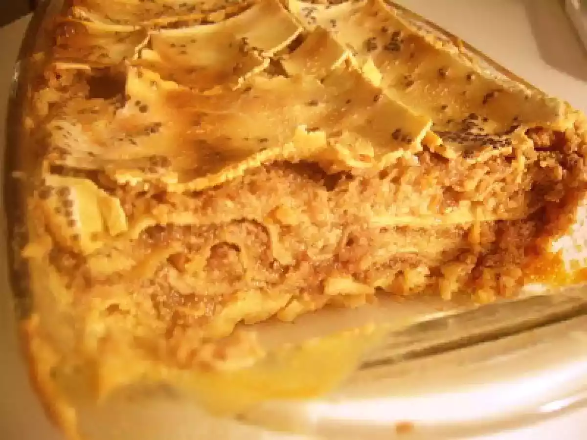 Lasagna cu mere si nuci - poza 2