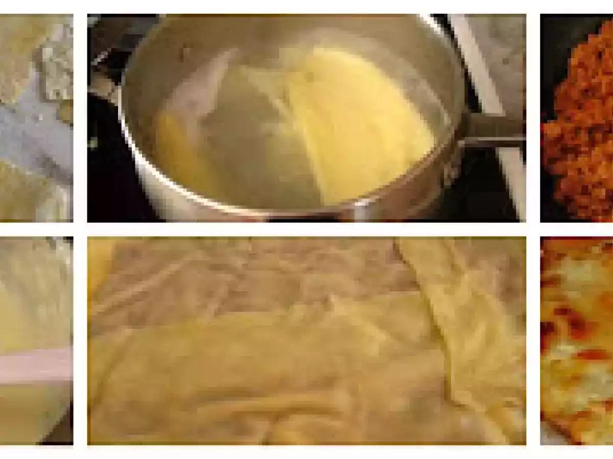 Lasagna cu paste de casa - poza 2