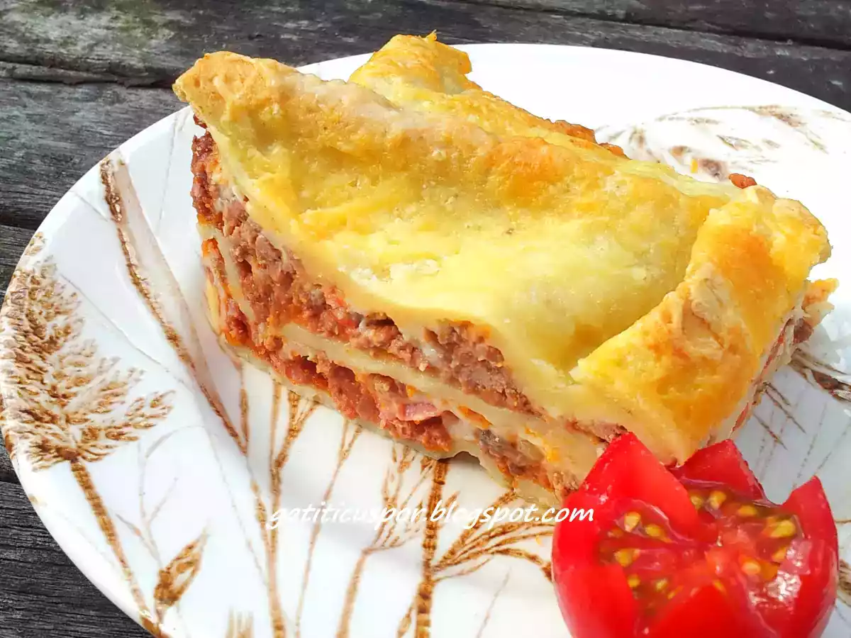 Lasagna Cu Paste De Casa Si Sos Bechamel - poza 2