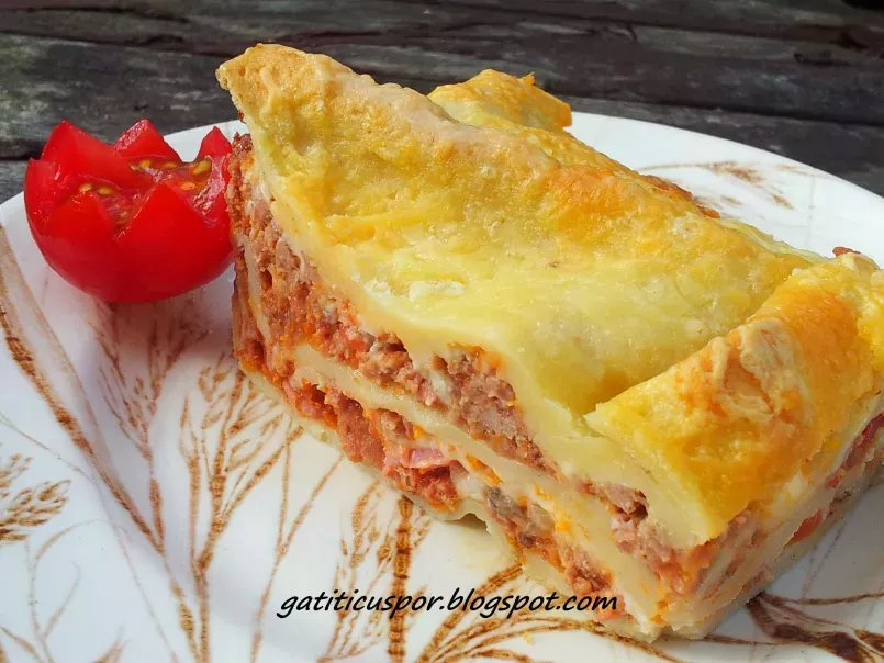 Lasagna Cu Paste De Casa Si Sos Bechamel - poza 3
