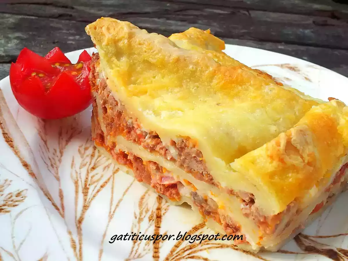 Lasagna Cu Paste De Casa Si Sos Bechamel - poza 3
