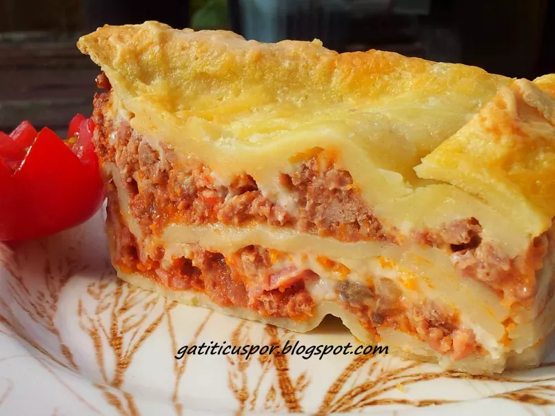 Lasagna Cu Paste De Casa Si Sos Bechamel - poza 4