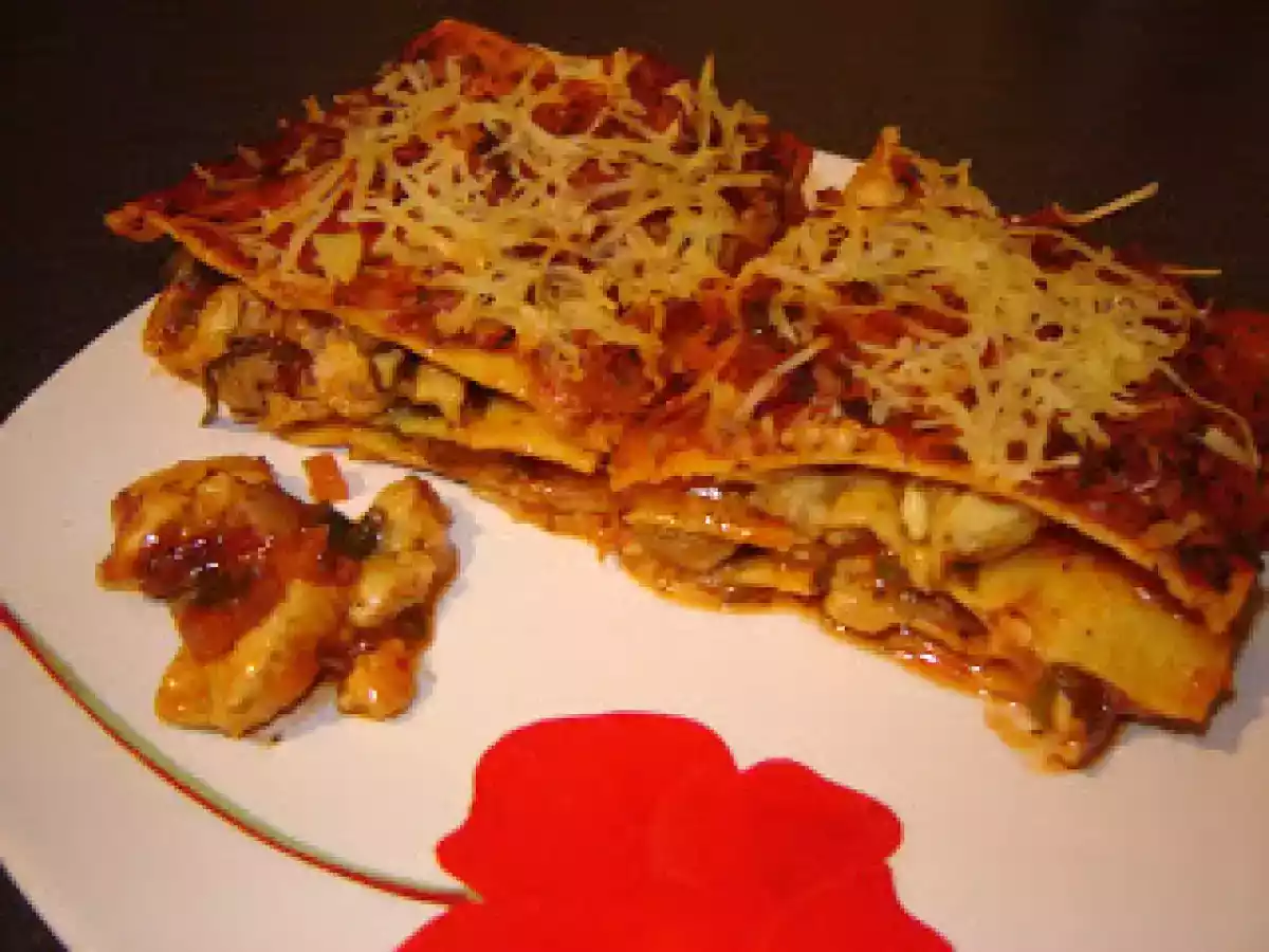 Lasagna cu piept de pui si ciuperci - poza 5