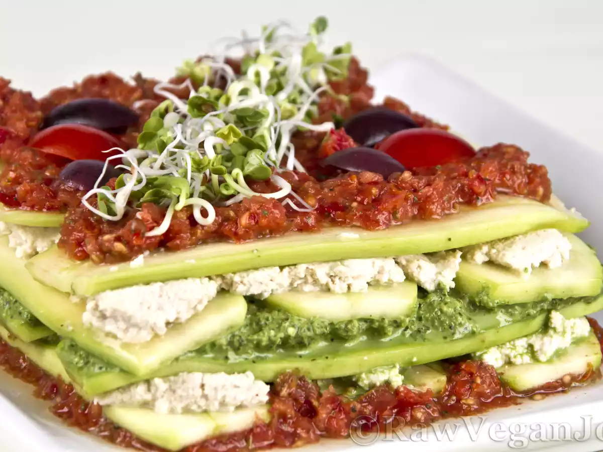Lasagna (raw vegan) - poza 2