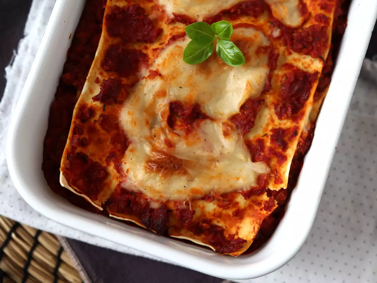 Lasagna vegetariană - poza 2
