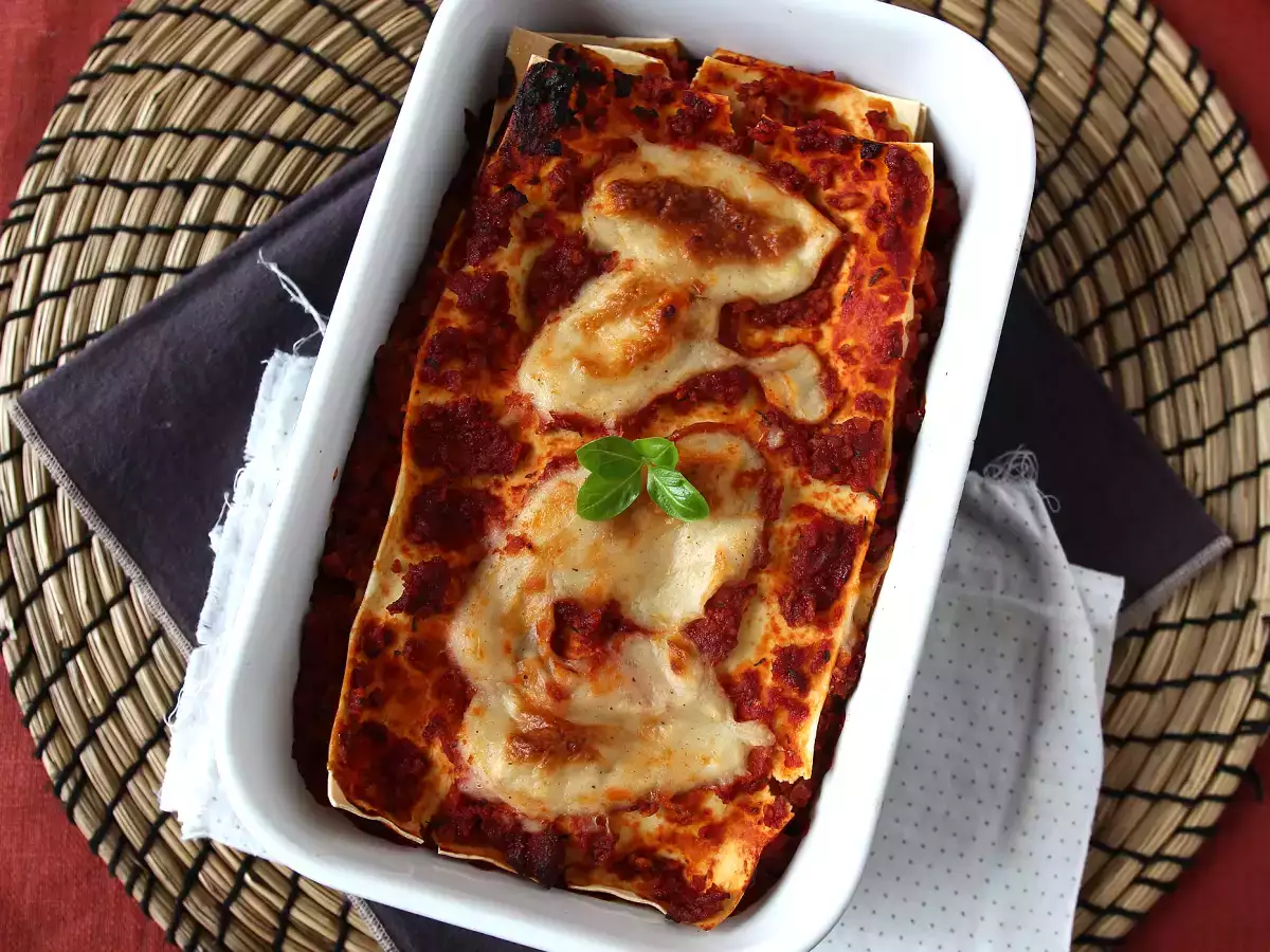 Lasagna vegetariană - poza 5