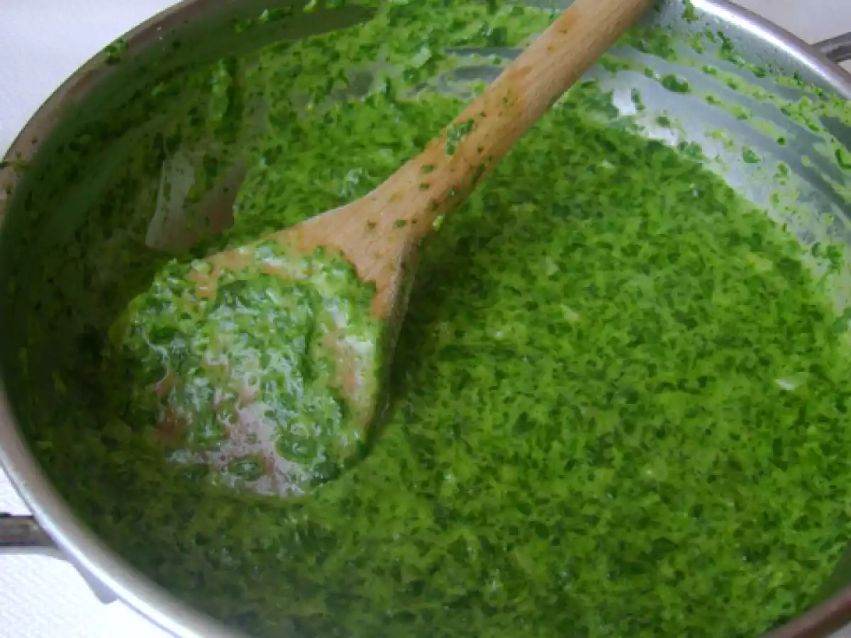 Lectia de gatit N.5 ~ Piure de spanac