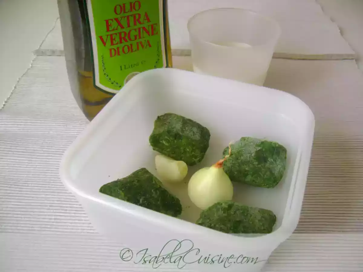 Lectia de gatit N.5 ~ Piure de spanac - poza 3