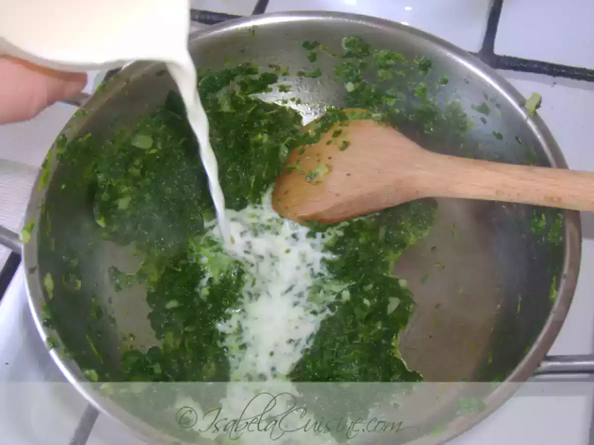 Lectia de gatit N.5 ~ Piure de spanac - poza 6