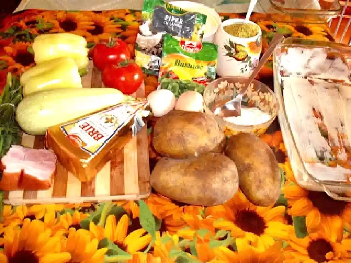 Legume cu branza Brie