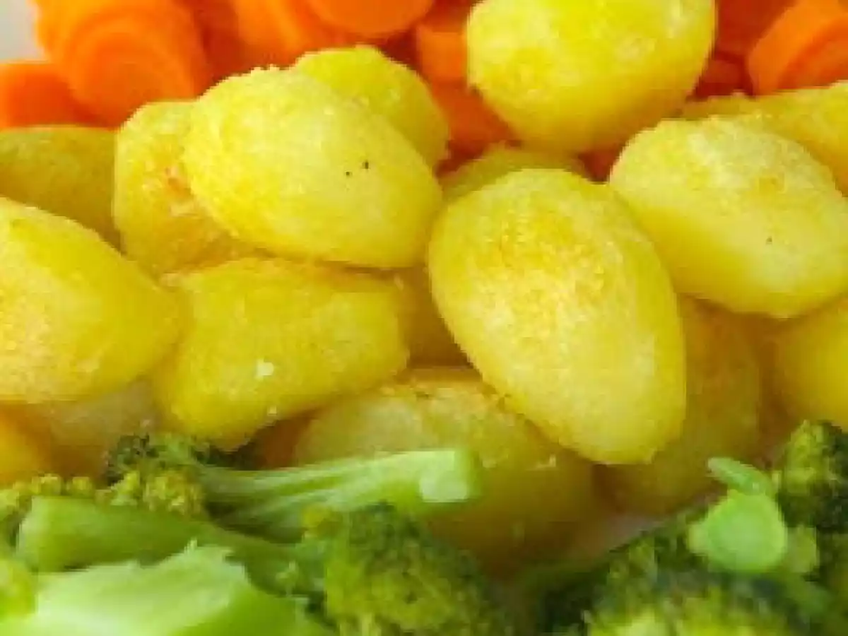 Legume cu unt si pesmet