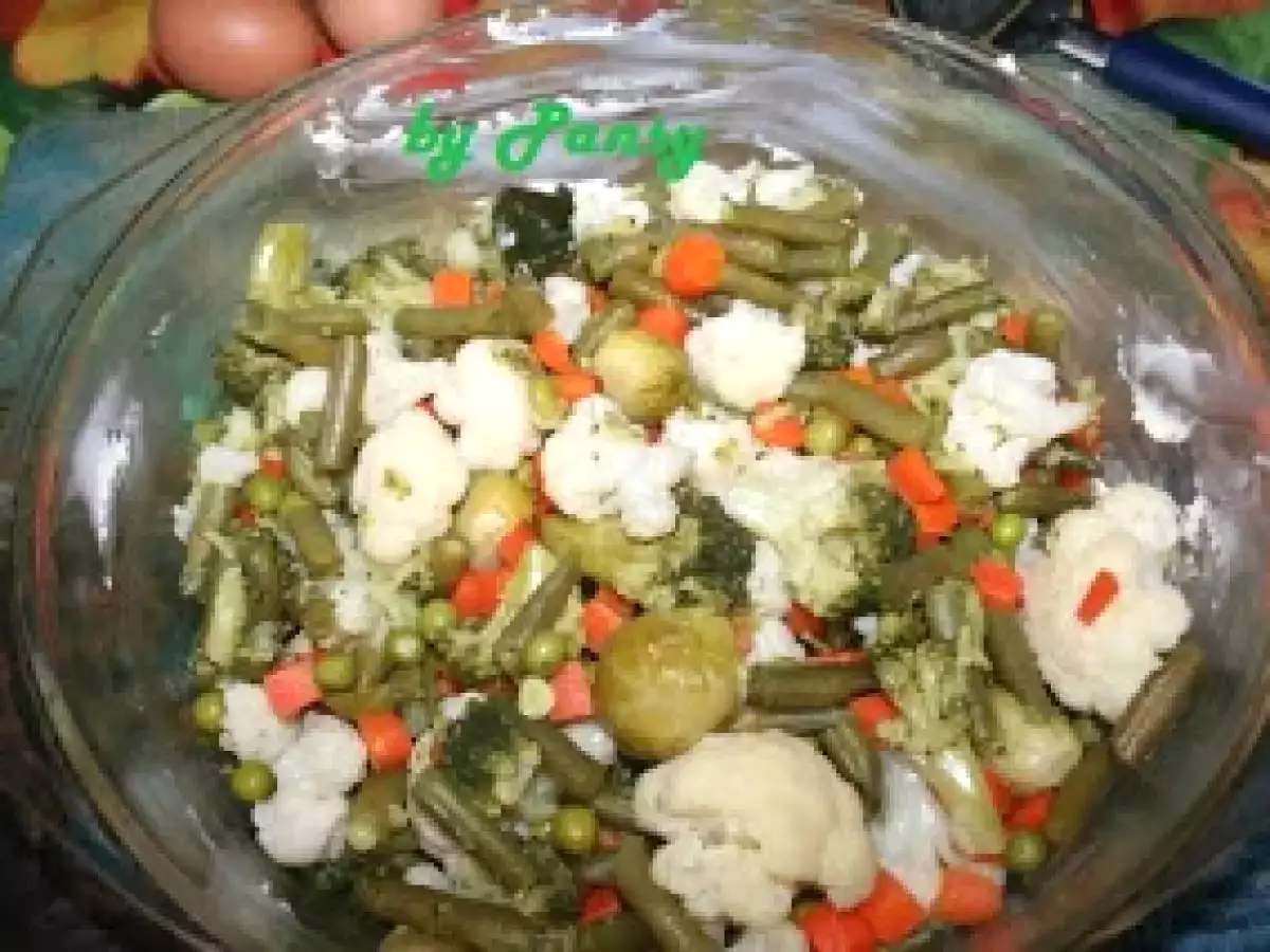 Legume la cuptor cu mozzarella si marar - poza 2