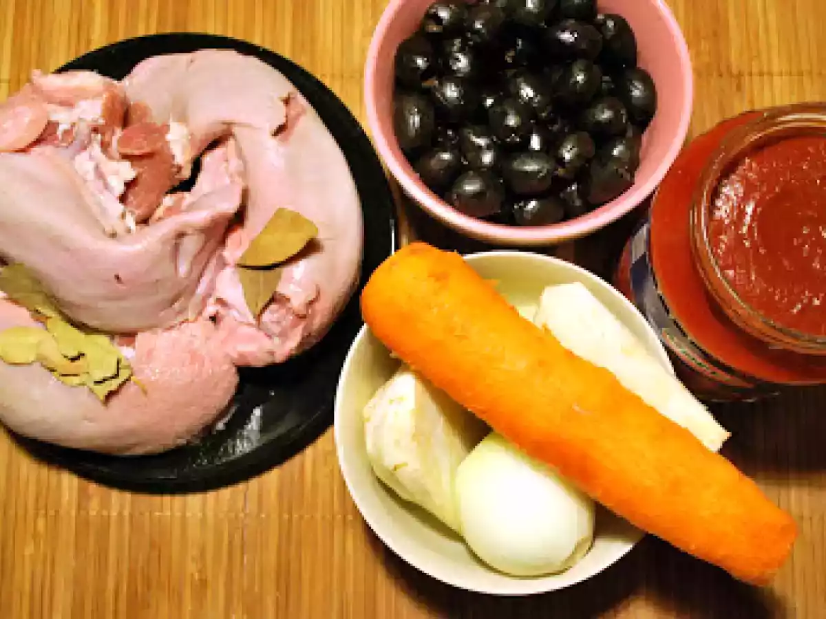 Limba de porc cu masline! - poza 2