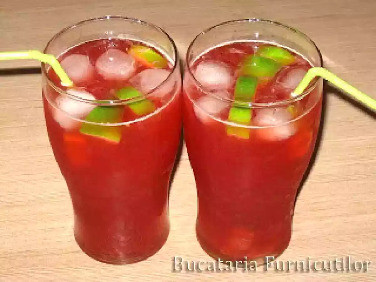 Limonada cu Capsuni