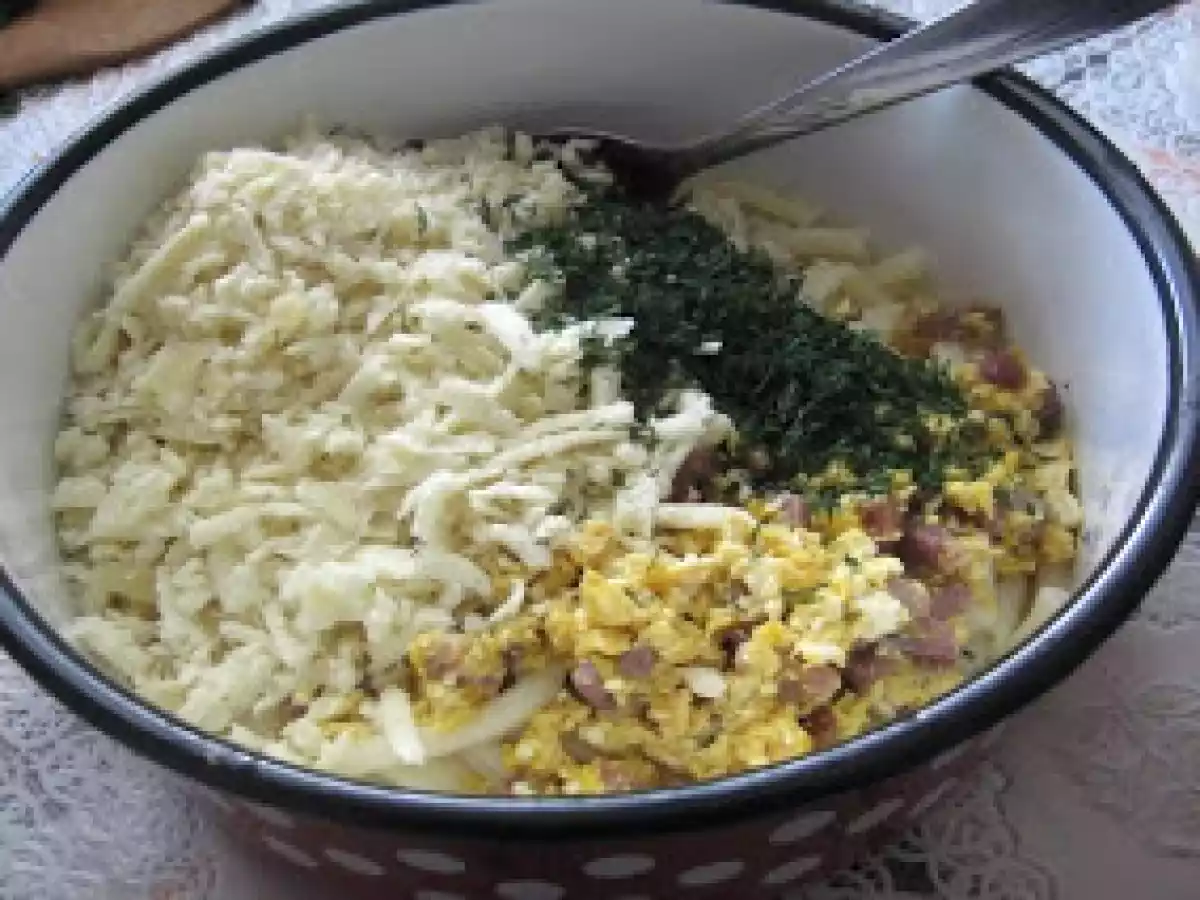 Macaroane cu brinza si marar