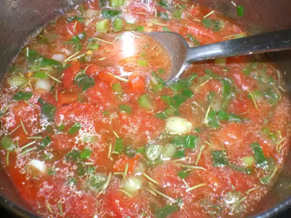 Macrou cu sos la cuptor - poza 5