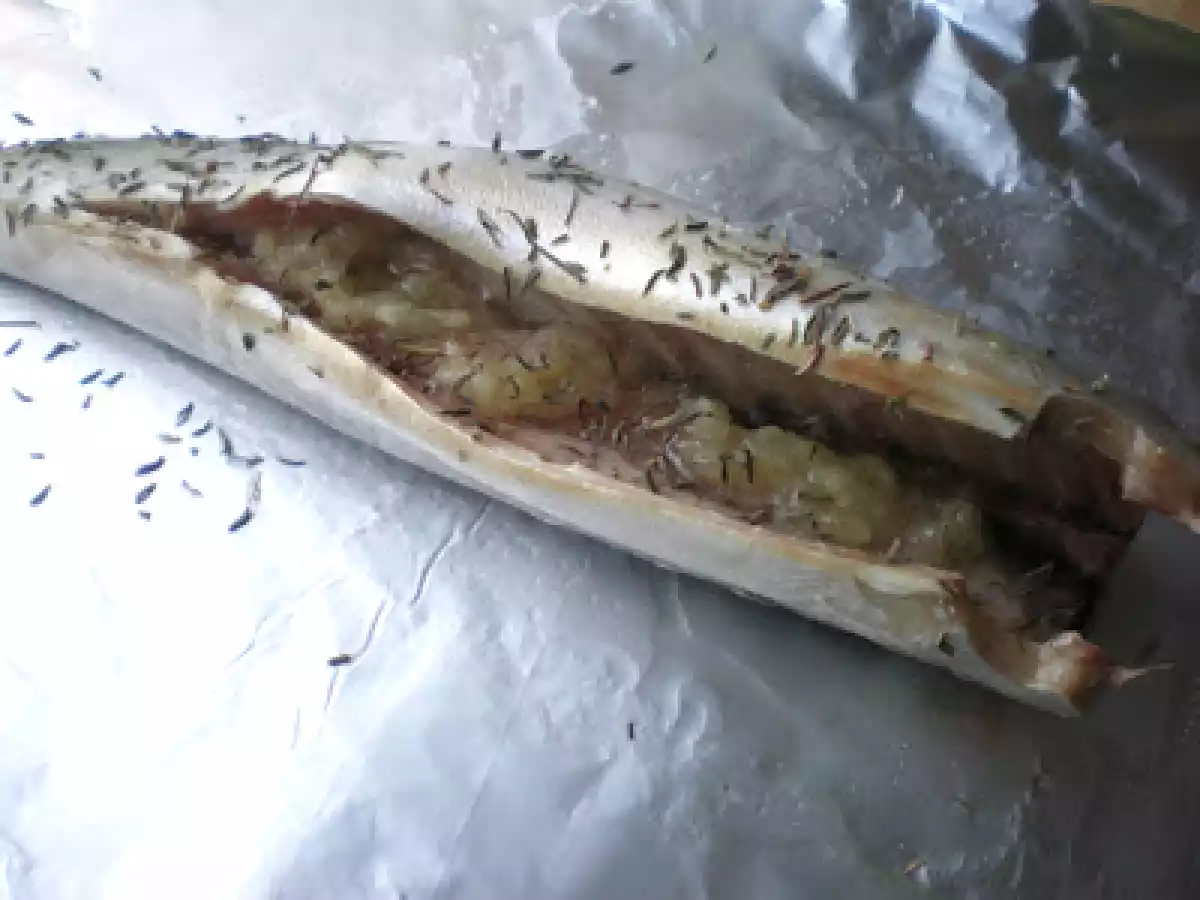 Macrou in folie la cuptor - poza 3