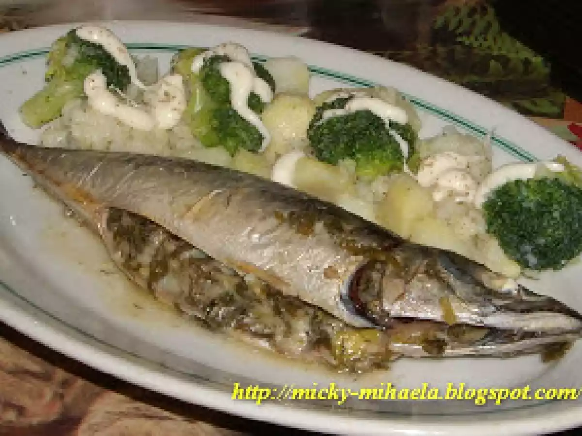 Macrou umplut la cuptor