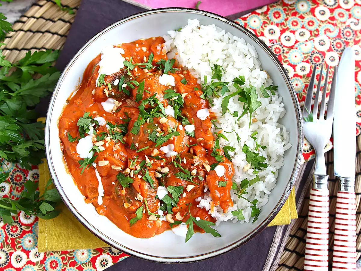 Malai Kofta vegan: chifelute de naut cu sos indian - poza 4