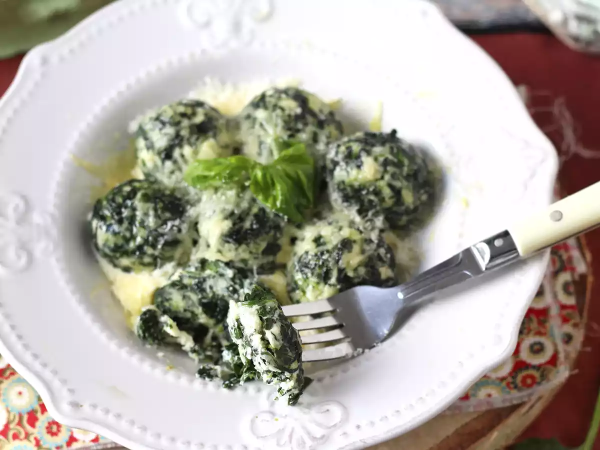 Malfatti cu spanac și ricotta - poza 3