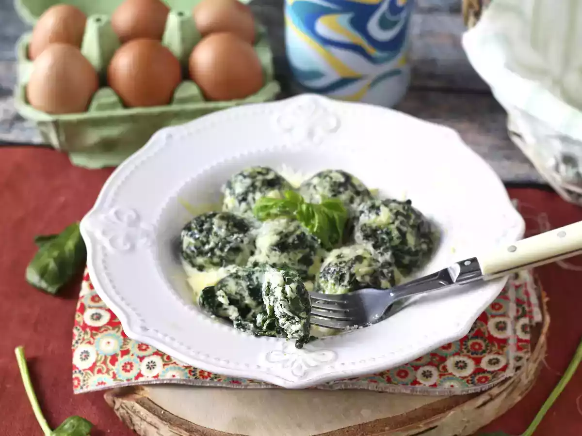 Malfatti cu spanac și ricotta - poza 5