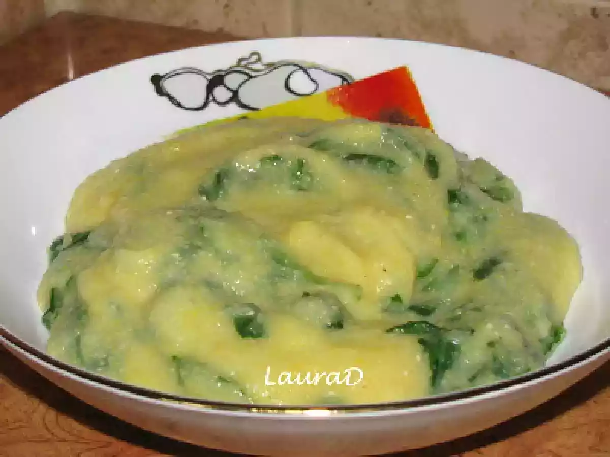 Mamaliga cremoasa cu spanac - poza 5