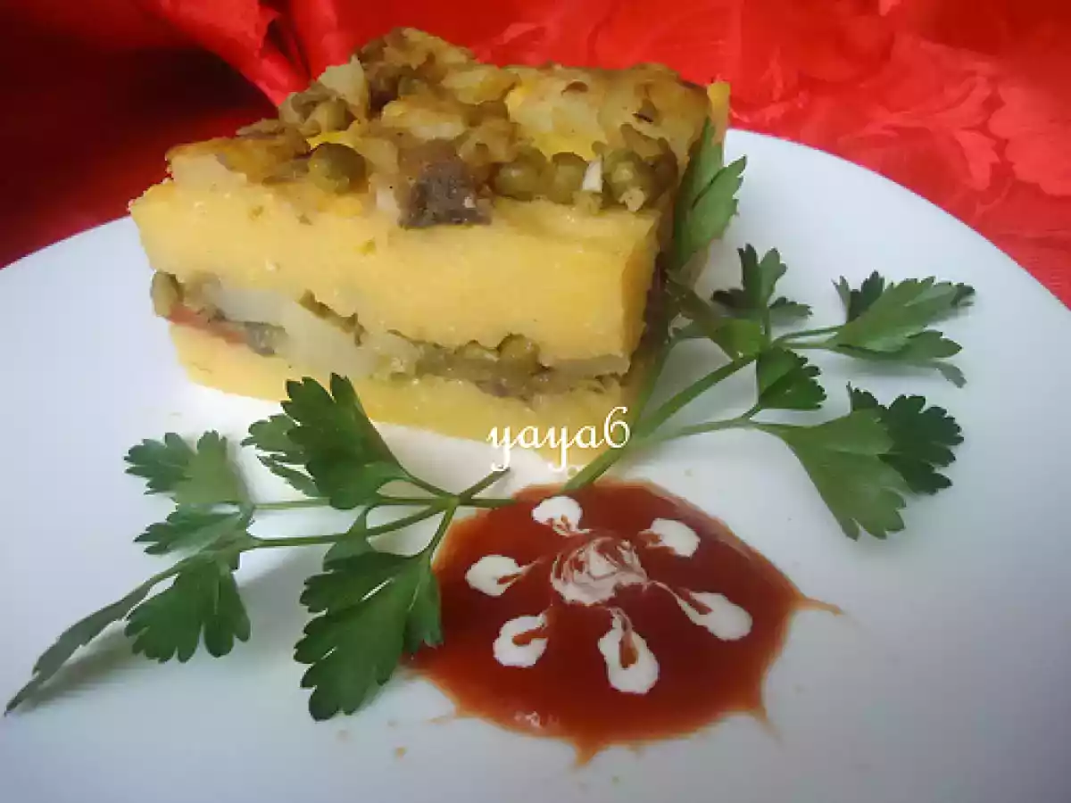 Mamaliga cu tochitura de legume - poza 2