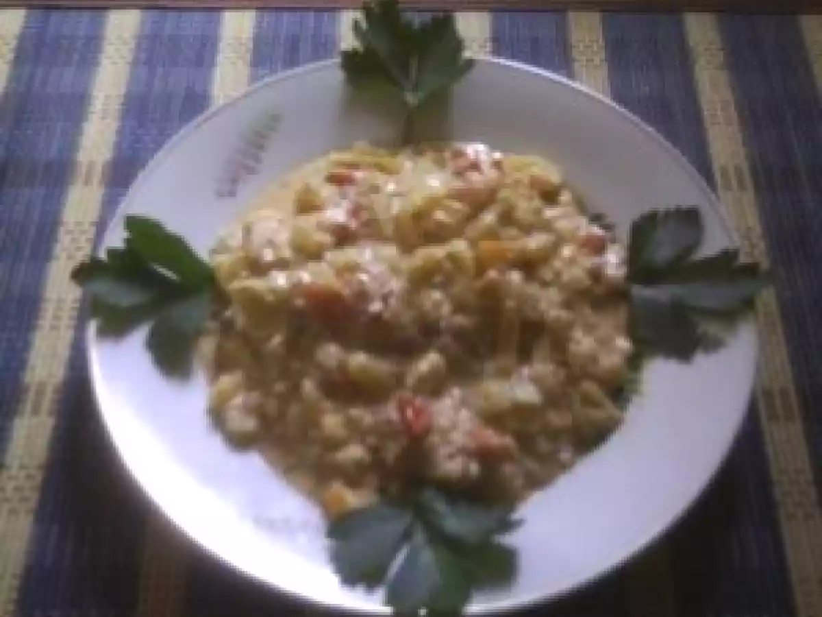 MANCARE DE ARDEI GRAS CU BRANZA SI OUA - poza 2