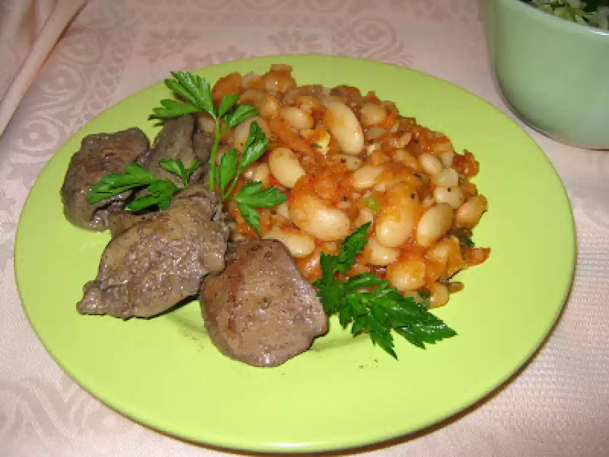 Mâncare de fasole boabe cu ficei - poza 2