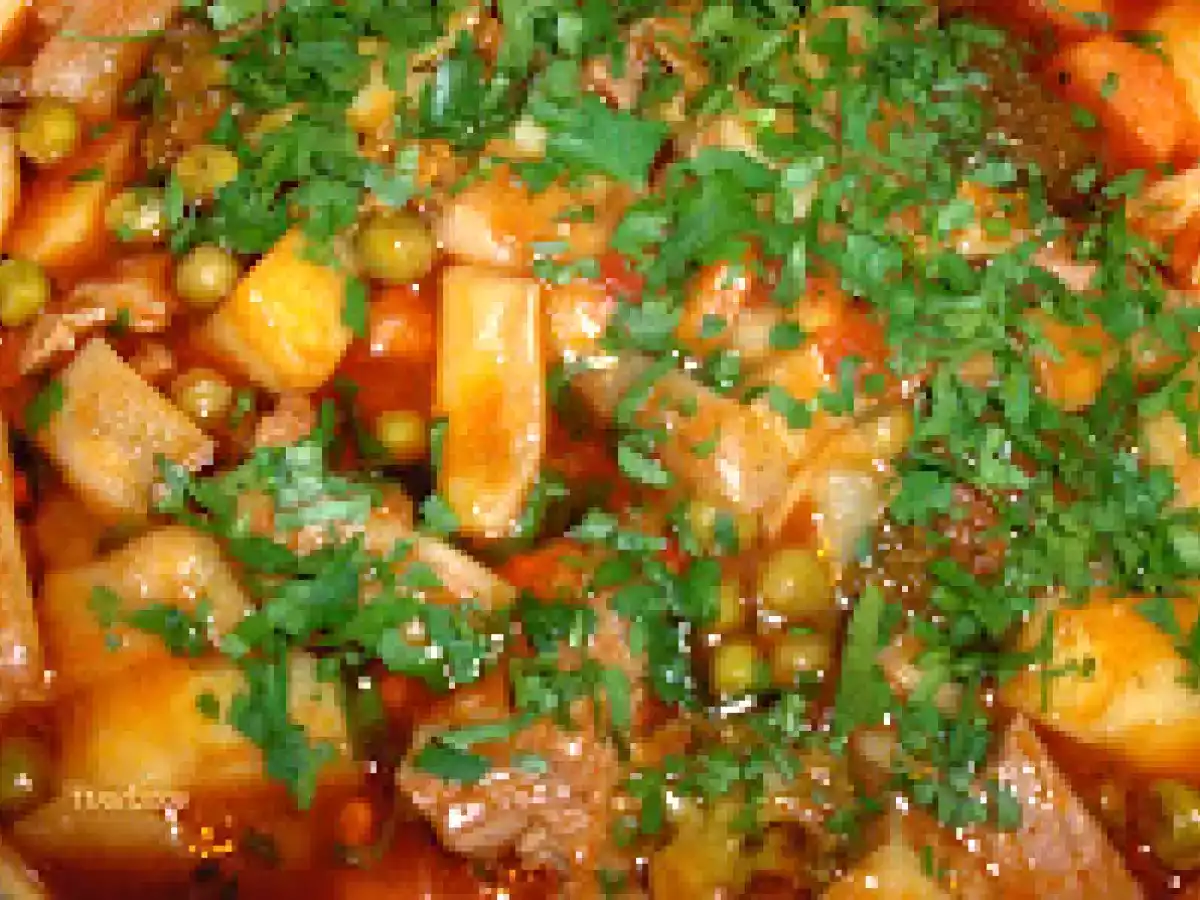 Mancare de legume cu carne de vita - poza 2