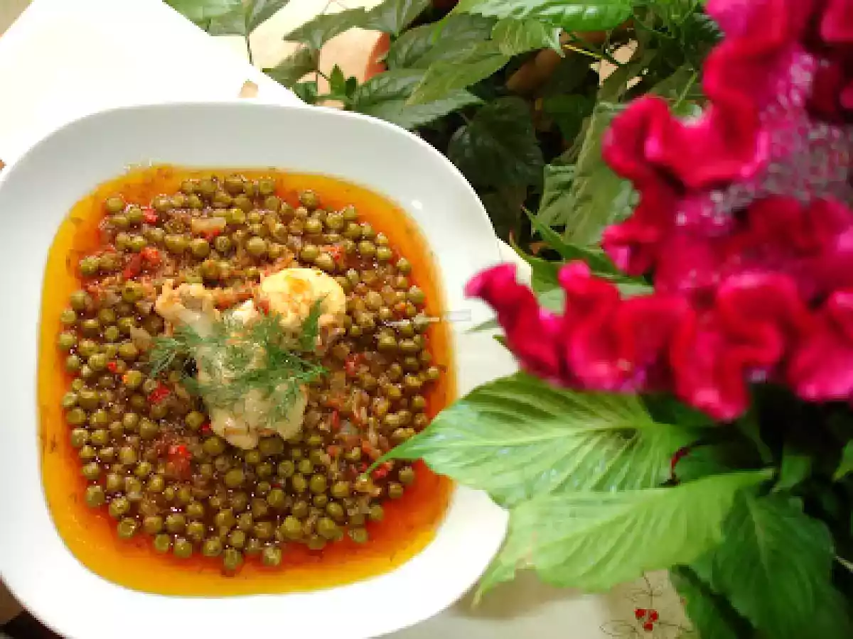 Mancare de mazare cu pui - poza 2