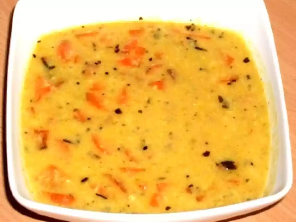 Mancare de morcov in sos de iaurt