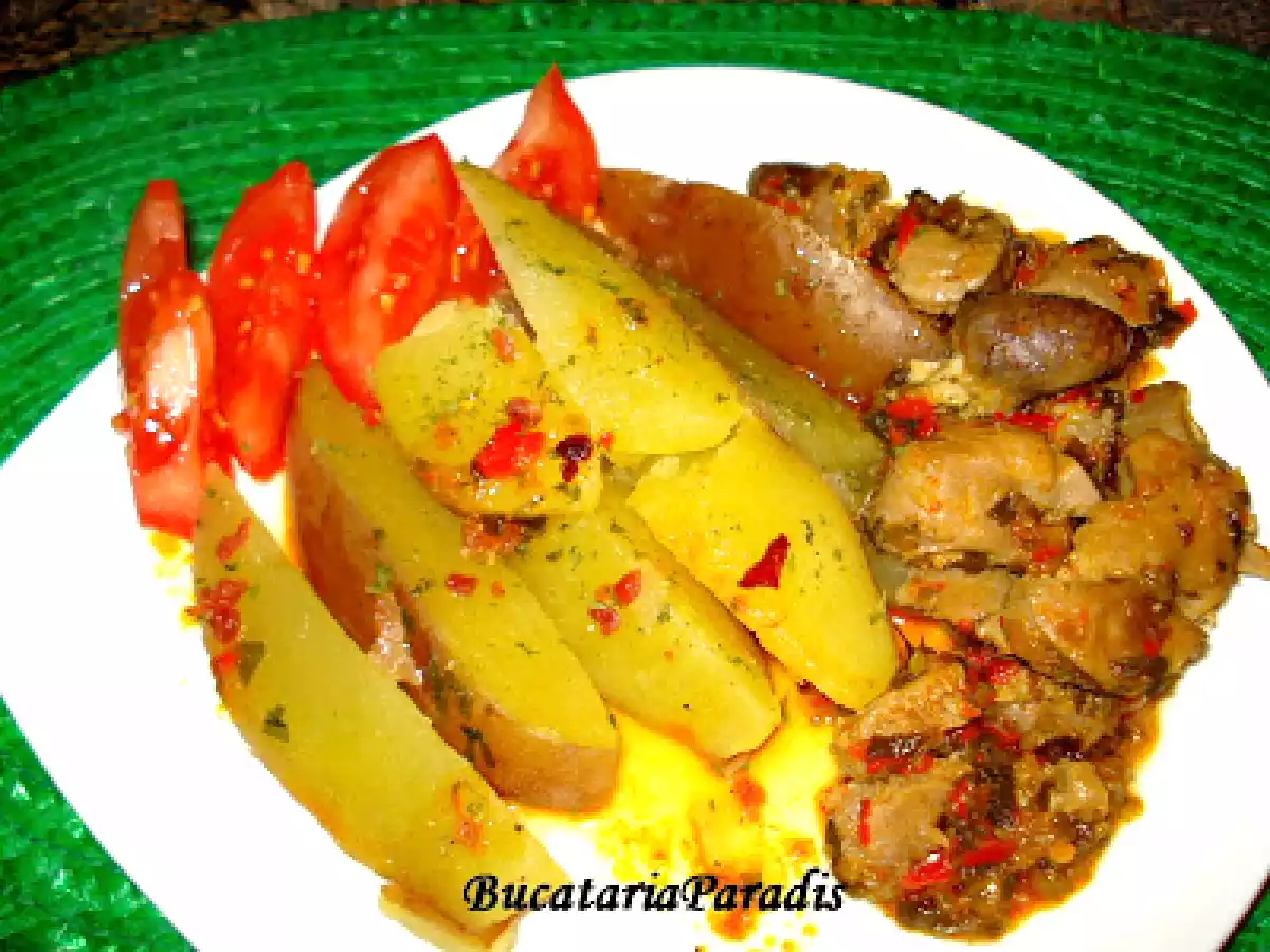 MANCARE DE:PIPOTE, INIMI SERVIT cu cartof natur - poza 12