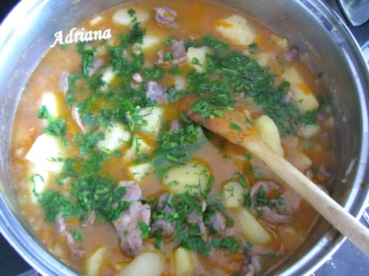 Mancare de pipote si inimi