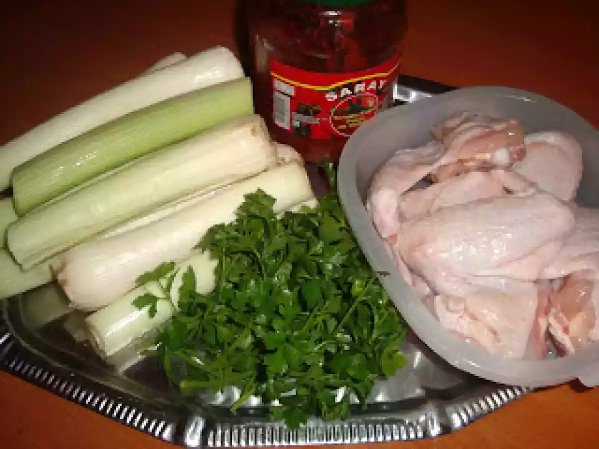 Mancare de praz cu aripioare de pui - poza 2