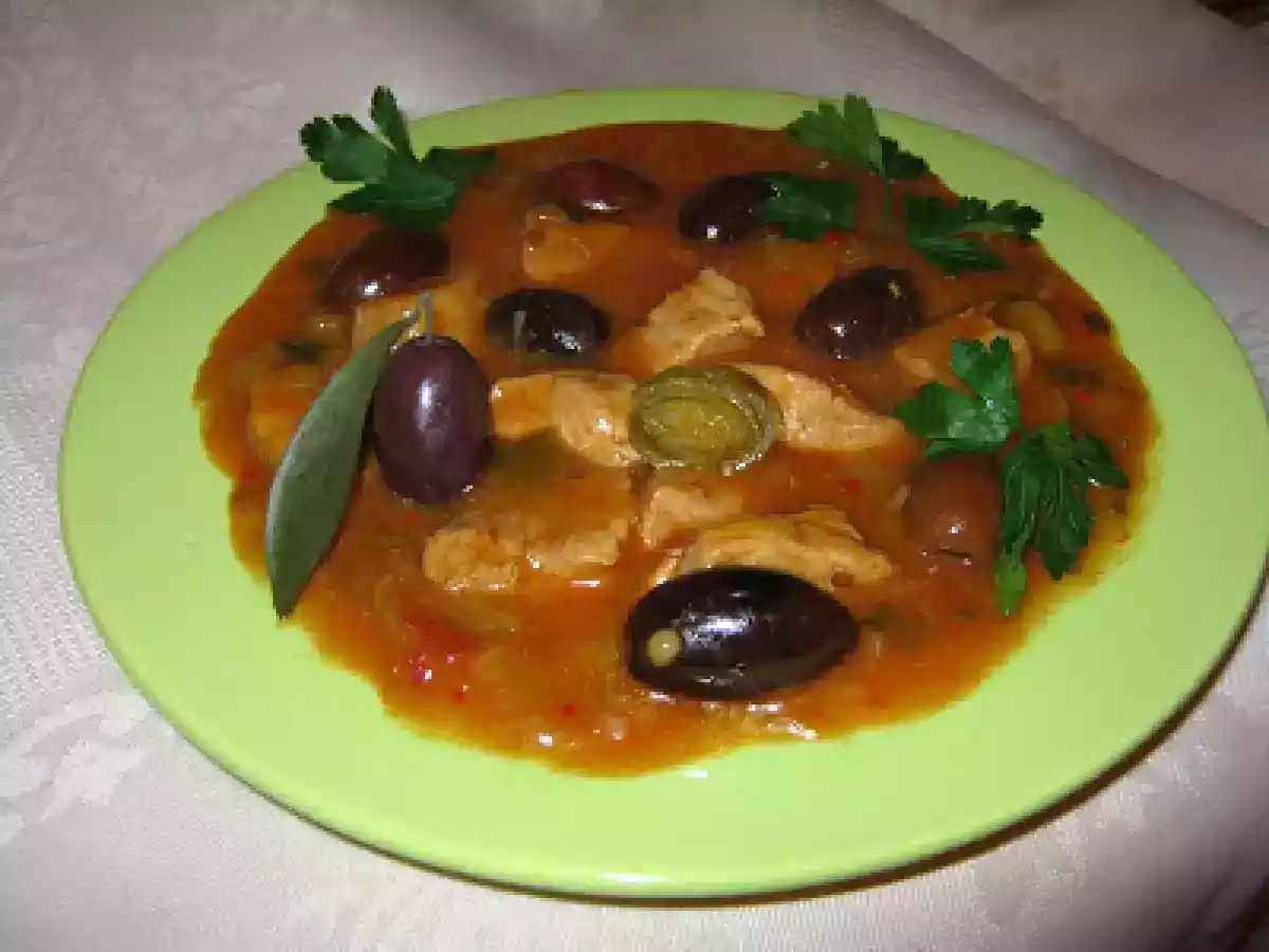 Mâncare de praz cu msline i porc - poza 2