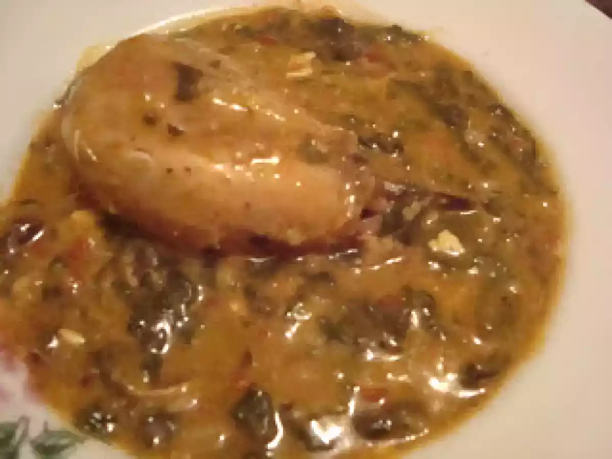 Mancare de spanac cu orez