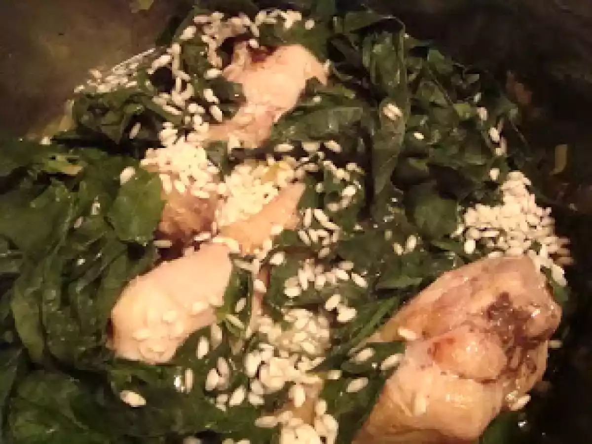 Mancare de spanac cu orez - poza 5