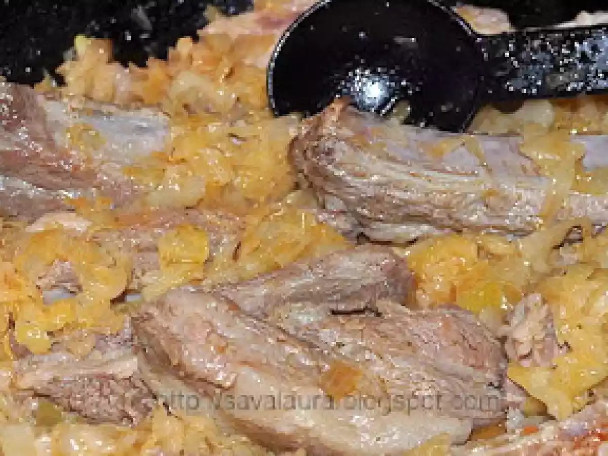 Mancare de varza acra cu carne de porc - poza 5