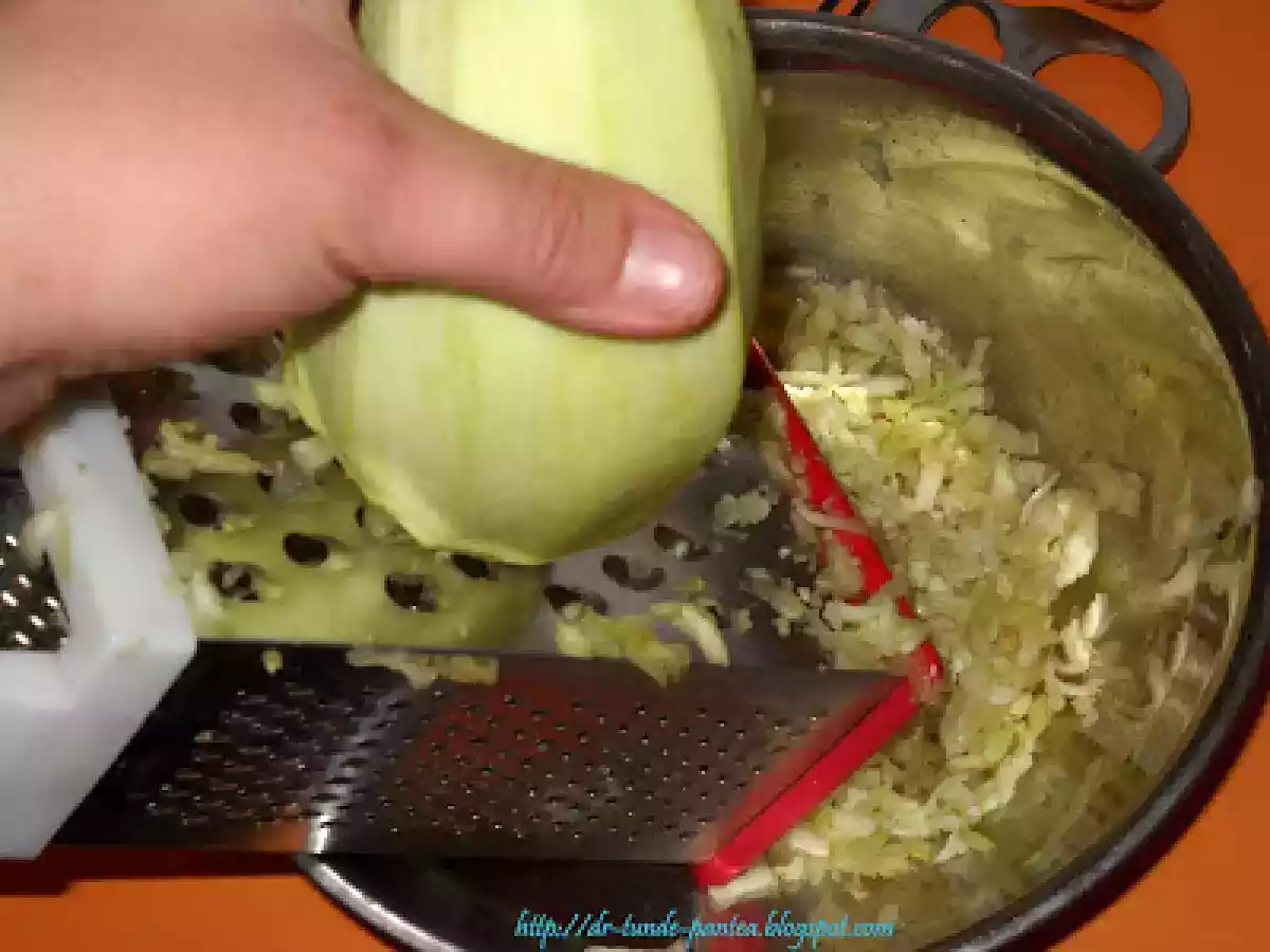 Mancare de vinete cu chec din legume si urda (Montignac) - poza 2