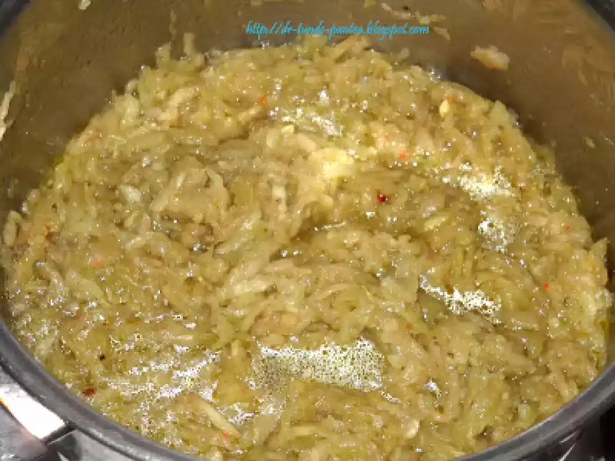 Mancare de vinete cu chec din legume si urda (Montignac) - poza 5