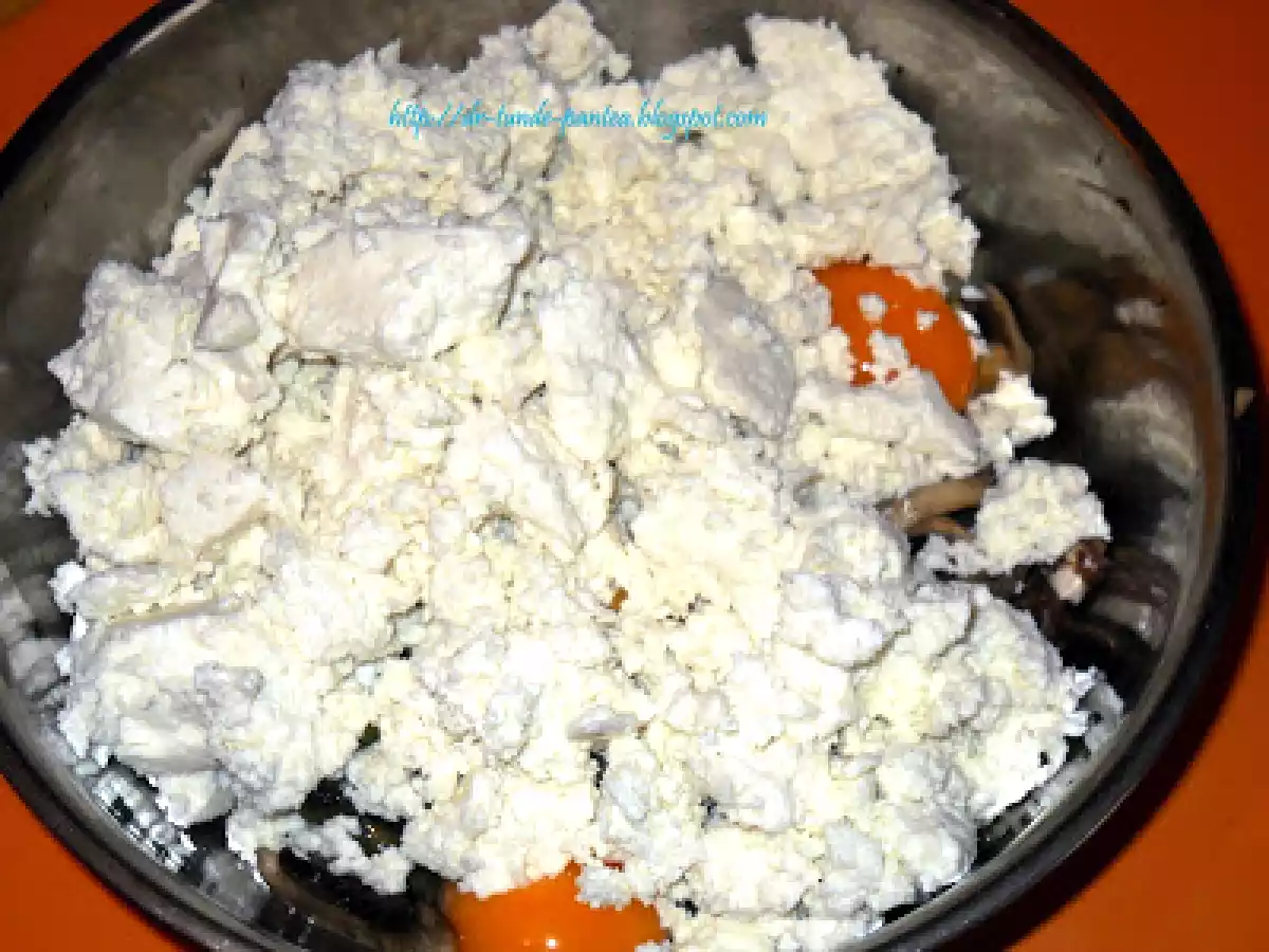 Mancare de vinete cu chec din legume si urda (Montignac) - poza 12