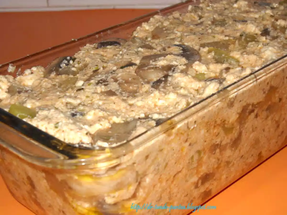 Mancare de vinete cu chec din legume si urda (Montignac) - poza 15