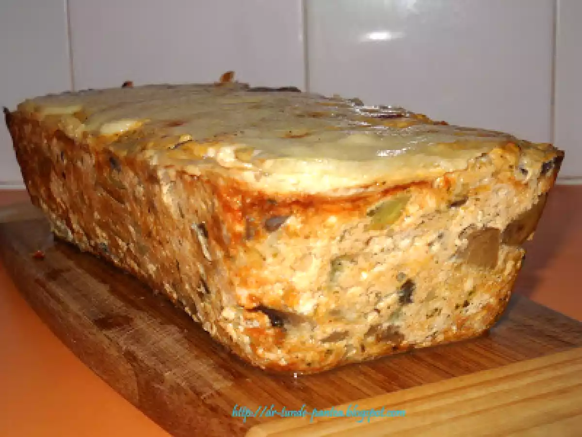 Mancare de vinete cu chec din legume si urda (Montignac) - poza 17