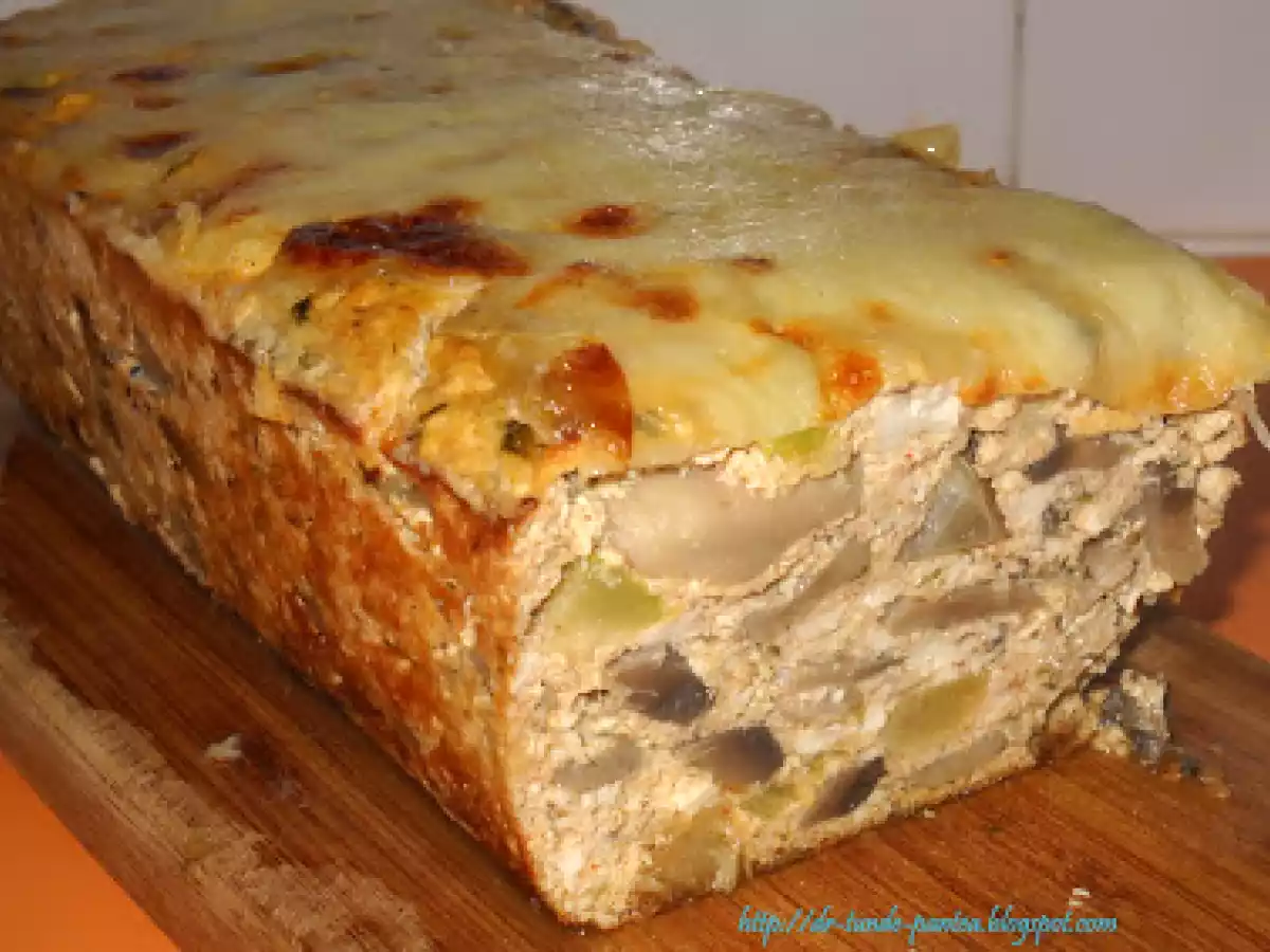 Mancare de vinete cu chec din legume si urda (Montignac) - poza 18