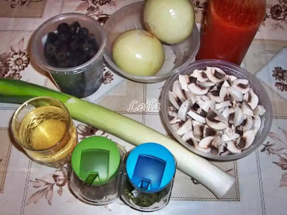 Mancarica cu Praz, Masline si Ciuperci - poza 2