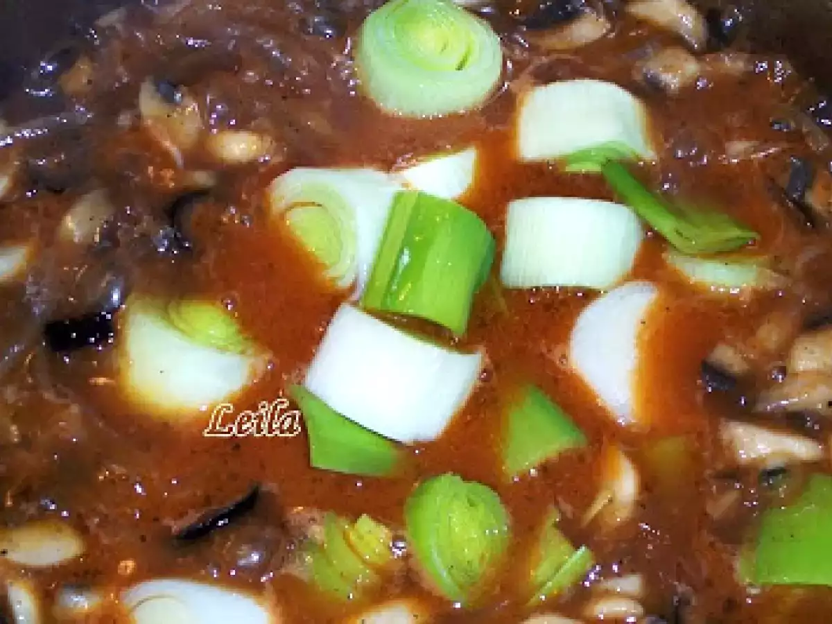 Mancarica cu Praz, Masline si Ciuperci - poza 5