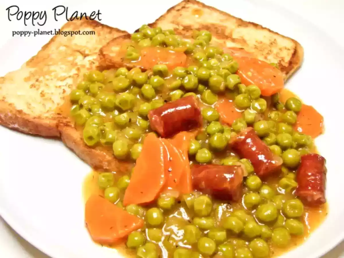 Mancarica de mazare cu cabanos