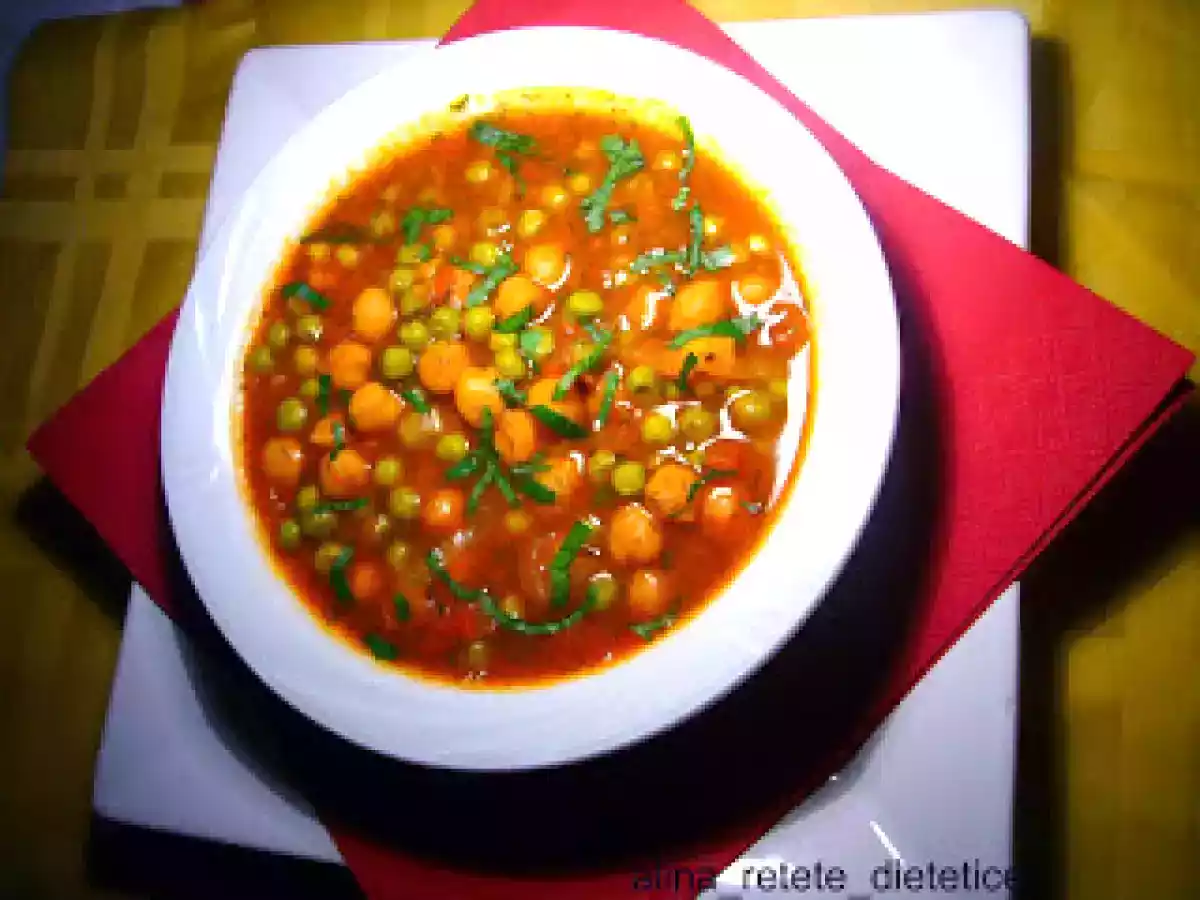 Mancarica de naut si mazare - poza 2